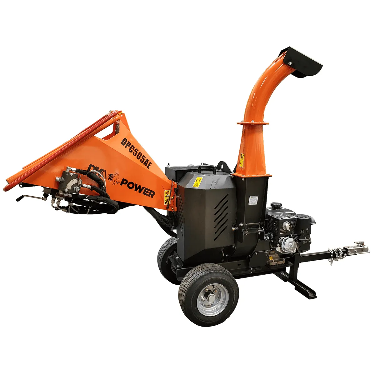 5" 14Hp 429cc Hydraulic Auto-Feed Electric Start Chipper Shredder