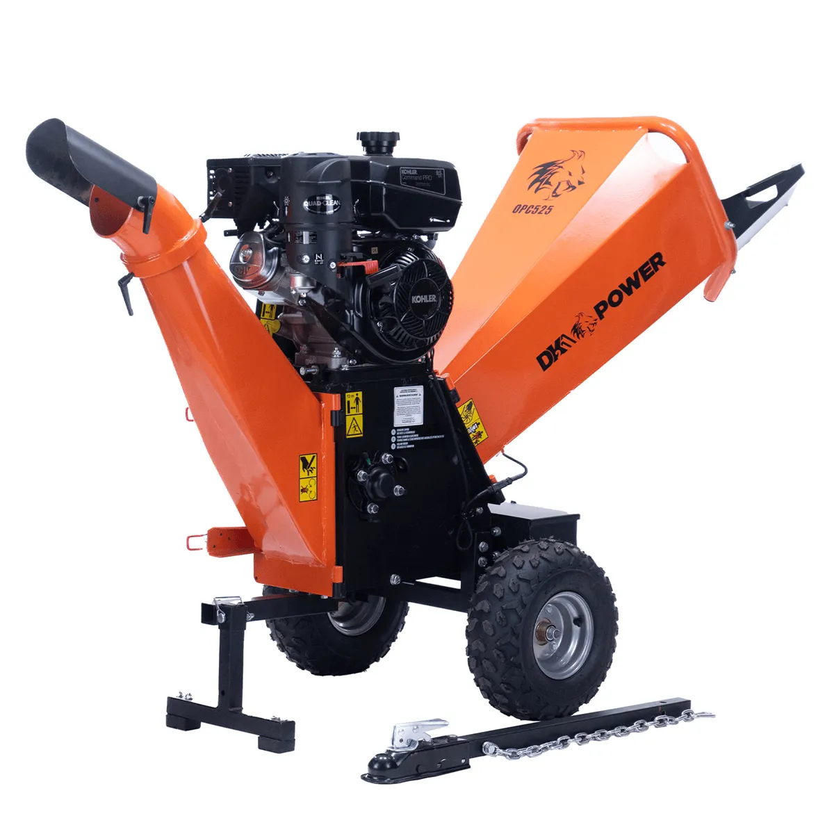 5" 9.5HP 277cc Kinetic Drum Chipper