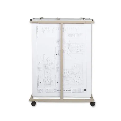 614 Vertical Mobile Rack for Blueprints