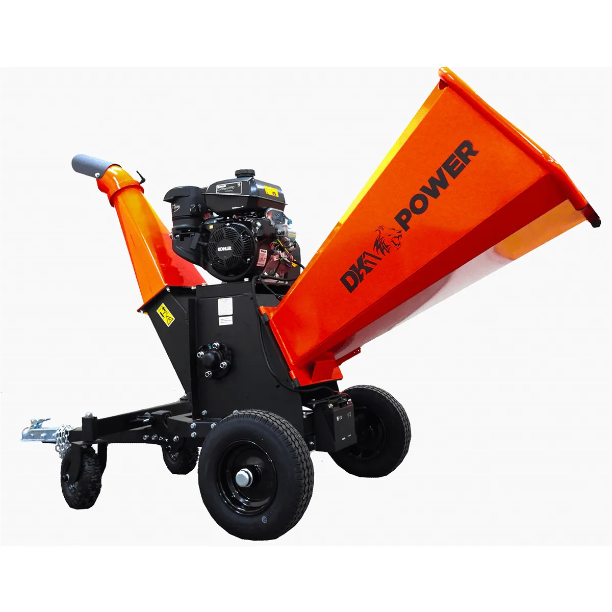 6" 14HP 429cc Kinetic Cyclonic Drum Chipper Shredder (Electric Start)