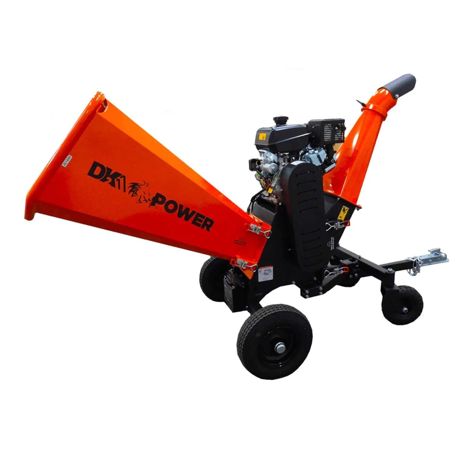 6" 14HP 429cc Kinetic Cyclonic Drum Chipper Shredder (Electric Start)