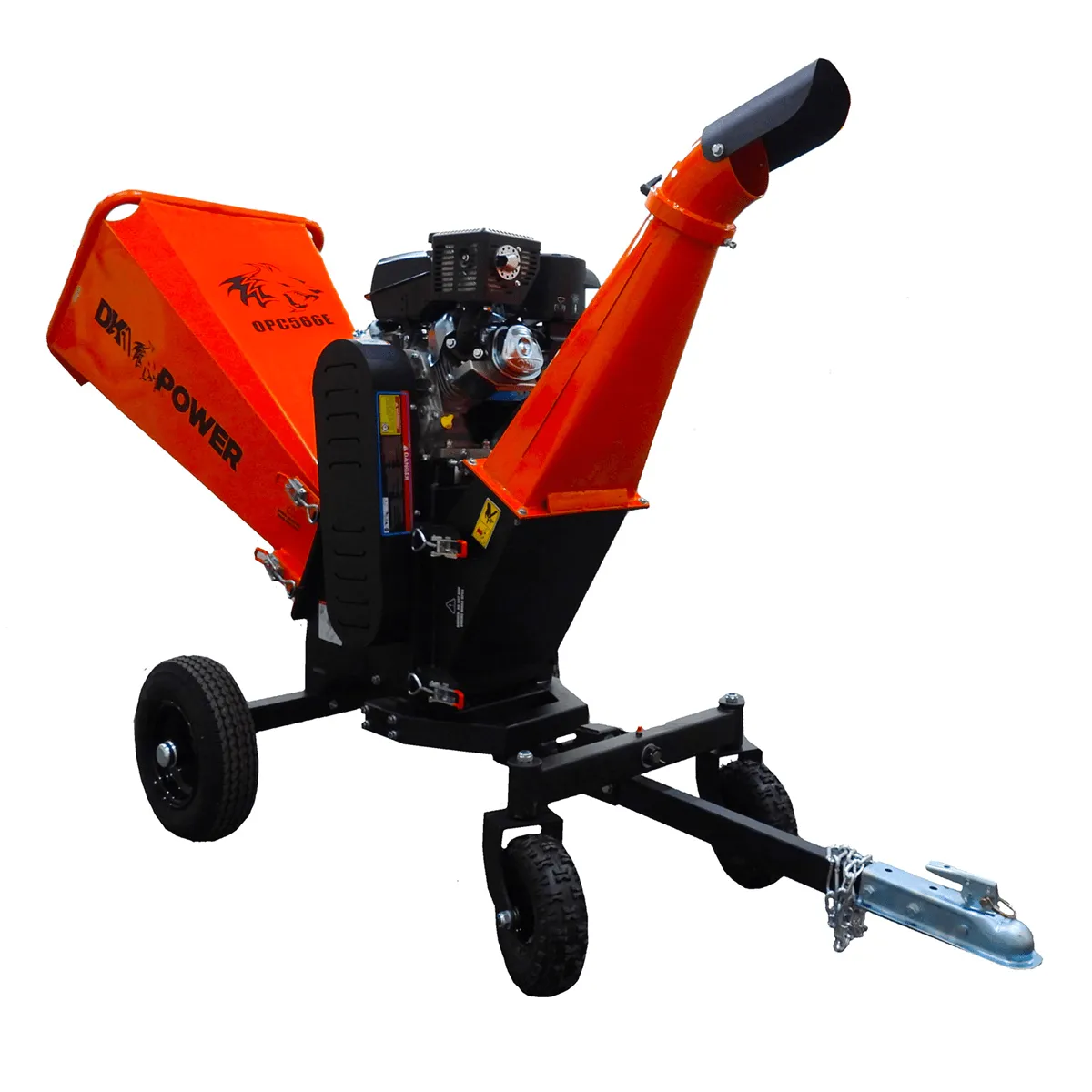 6" 14HP 429cc Kinetic Cyclonic Drum Chipper Shredder (Electric Start)