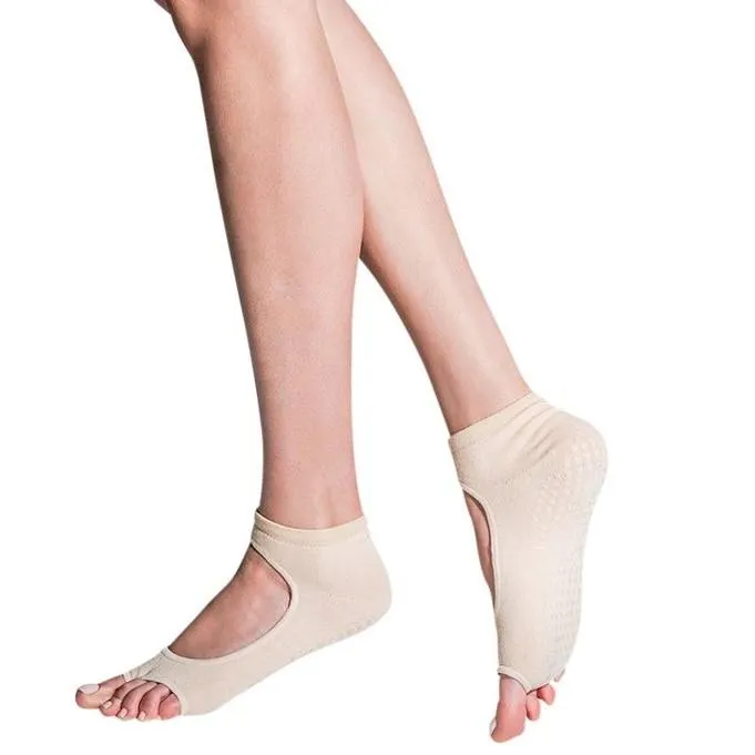 Allegro Grip Sock - Nude for Everyone (Barre / Pilates)