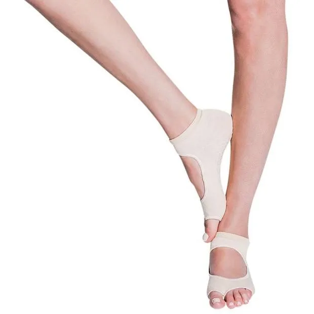 Allegro Grip Sock - Nude for Everyone (Barre / Pilates)