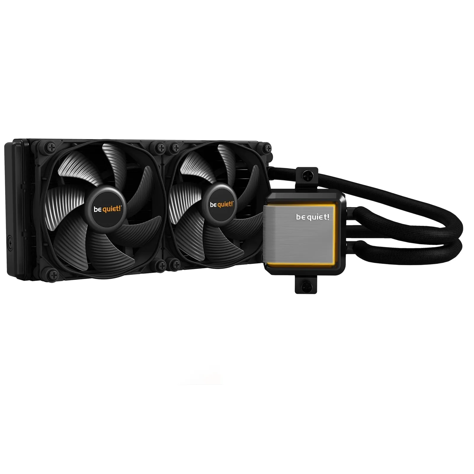 Be Quiet! Silent Loop 2 240mm ARGB Liquid CPU Cooler, Dampened & Adjustable Pump, 3 x 12cm Silent Wings 3 PWM Fans