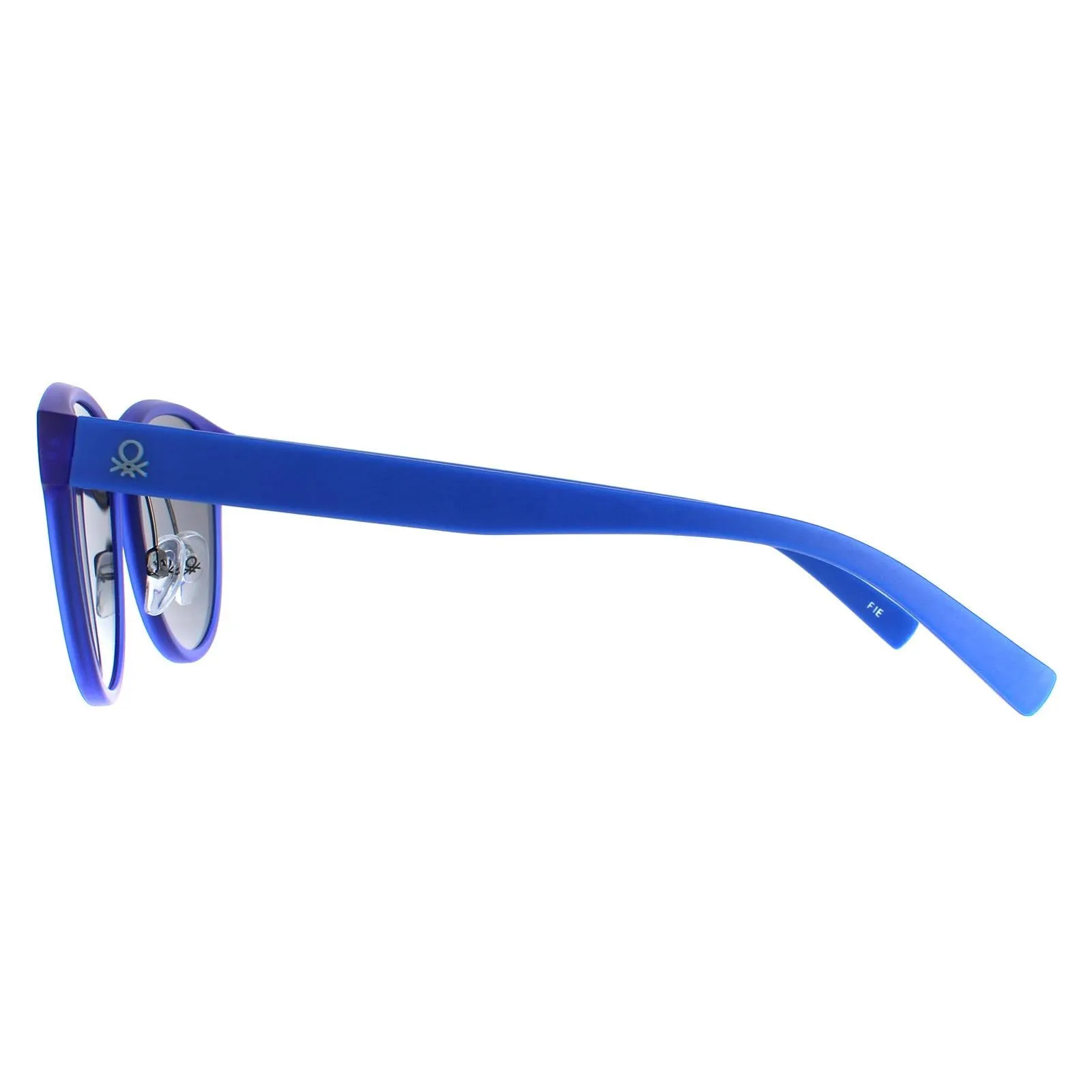 Benetton Sunglasses BE5011 603 Blue Silver Mirrored