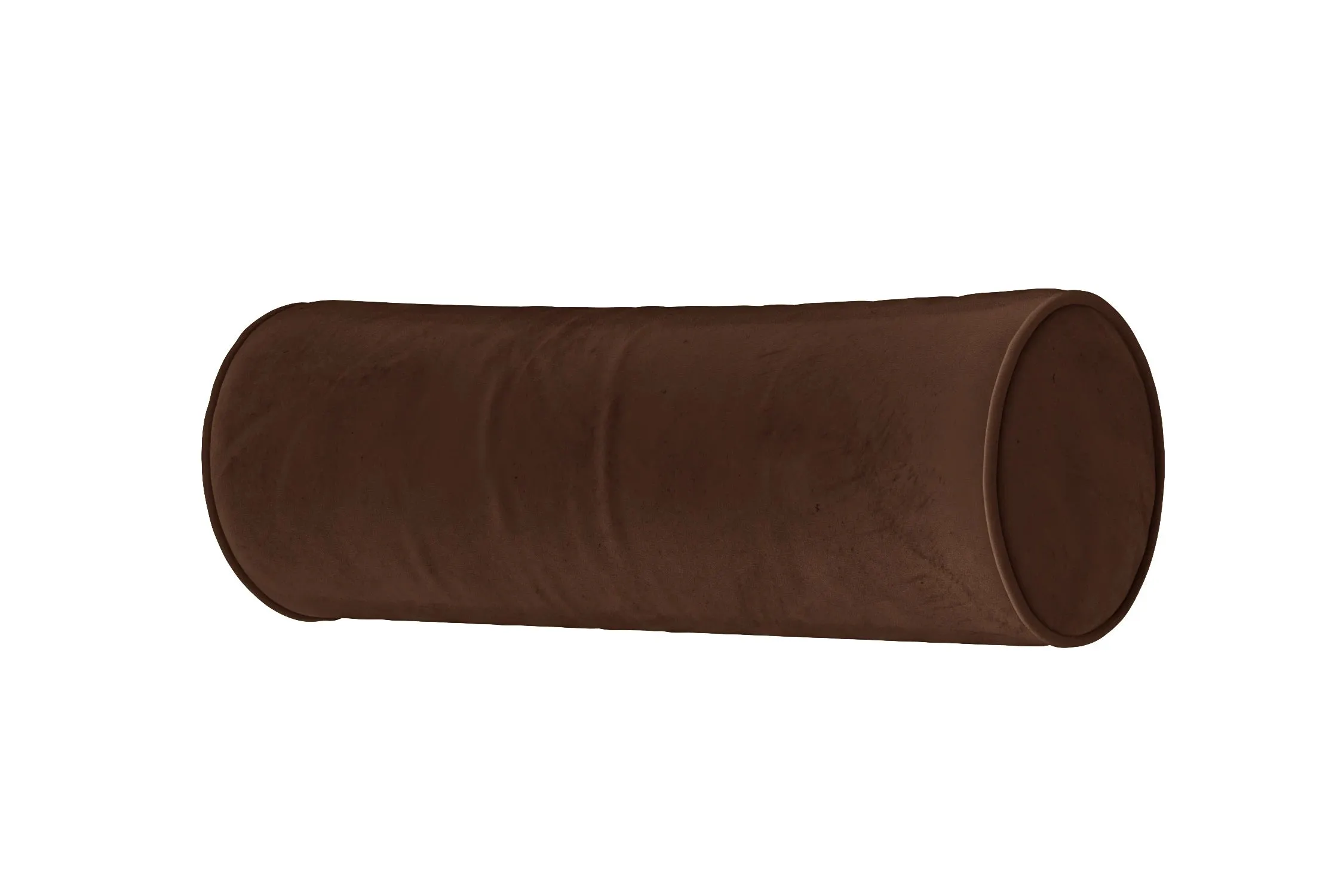 Bolster Cushions 55 x 20 cm Coffee Brown Velvet