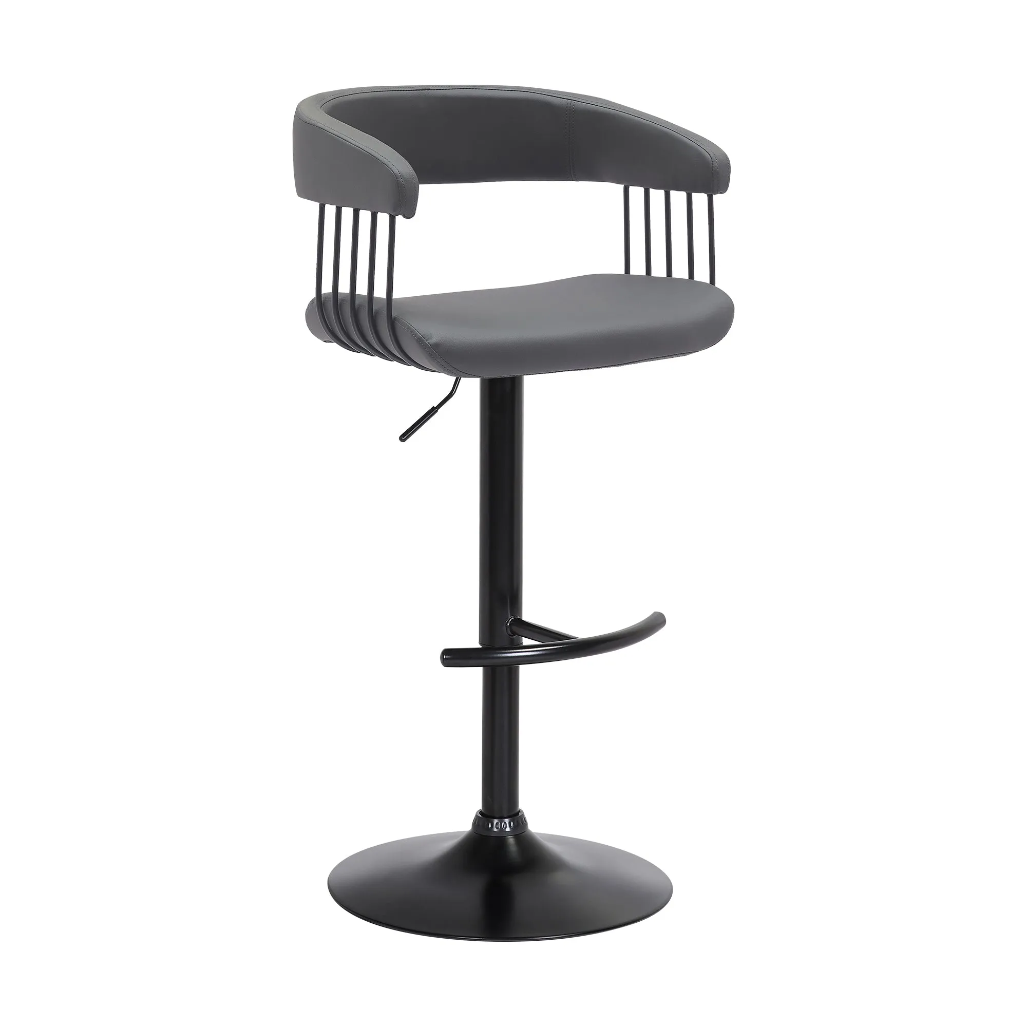 Calista Upholstered Adjustable Barstool