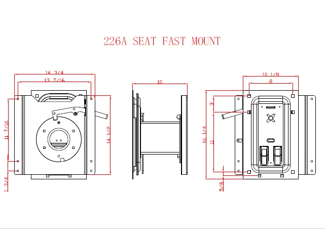 Captains Seat Swivel Base with Quick Release