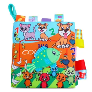 Cloth Book with Magnet - Farm Animals