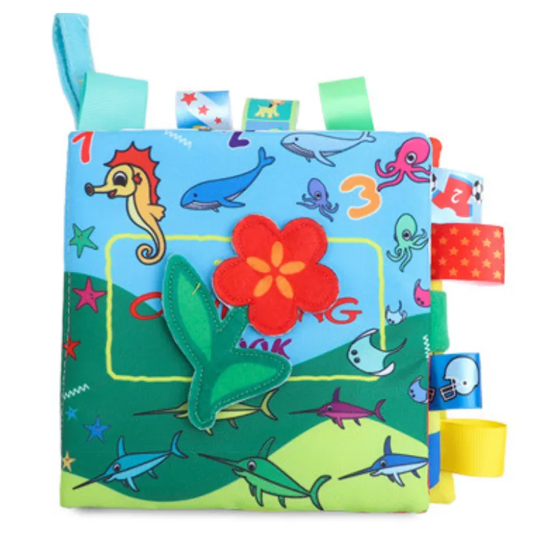 Cloth Book with Magnet - Ocean Animals