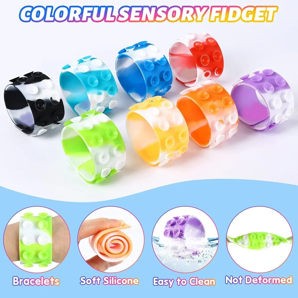 Colorful Sensory Fidget Strap