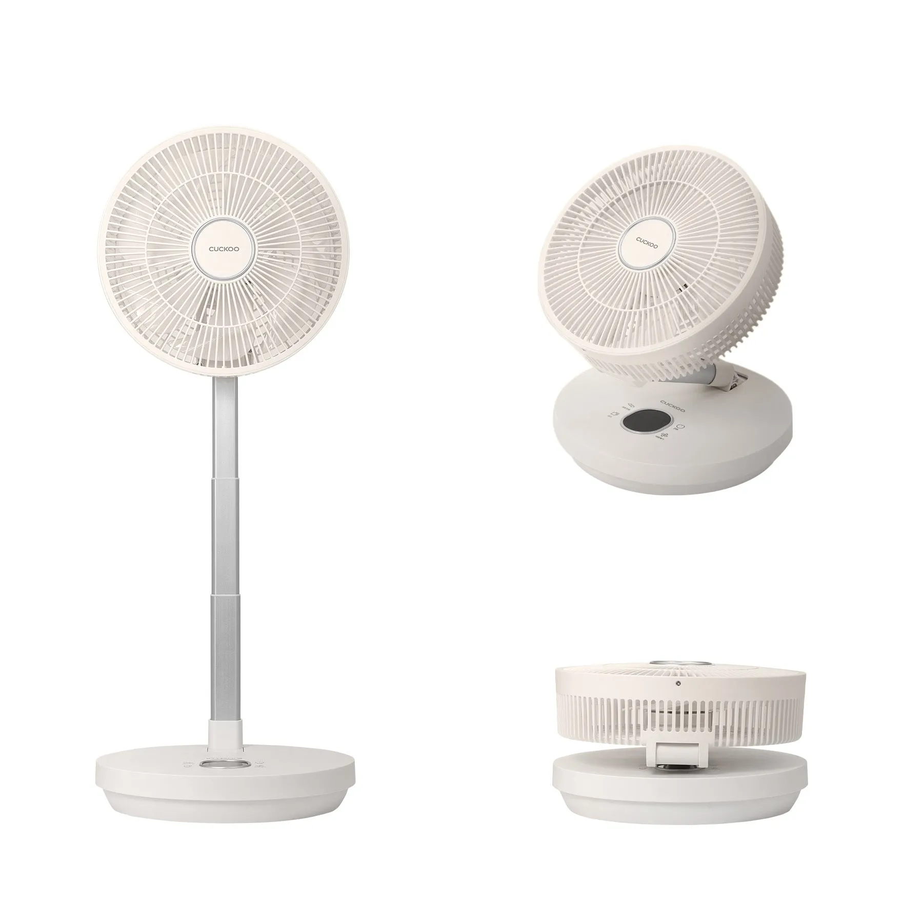 Cordless Foldable Air Circulator (CF-ECL1010WH), Portable Fan