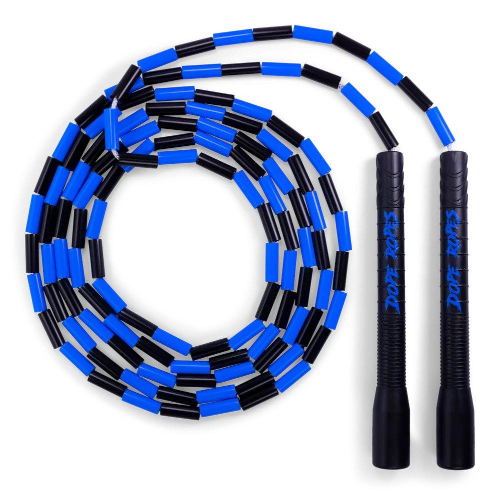 Dope Ropes Long Handle Beaded Jump Rope