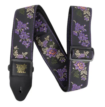 Ernie Ball 5364EB Jacquard Guitar Strap (Lavender Blossom)