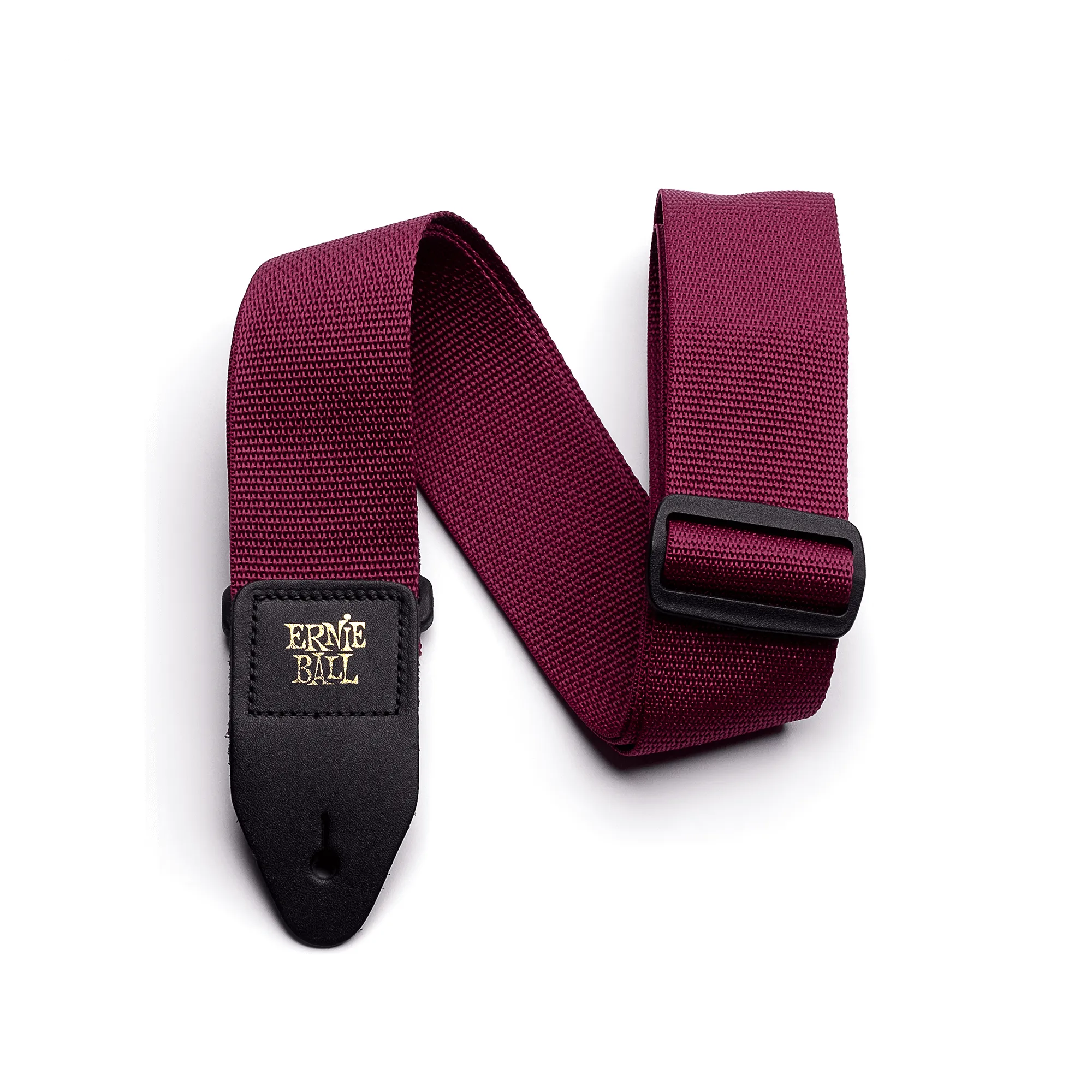 Ernie Ball Burgundy Polypro Guitar Strap