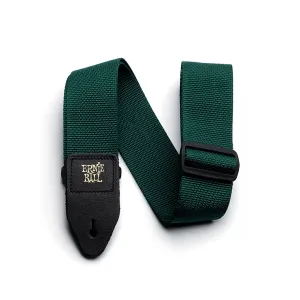 Ernie Ball E4050 Polypro Strap - Forest Green | Guitar Straps | P04050