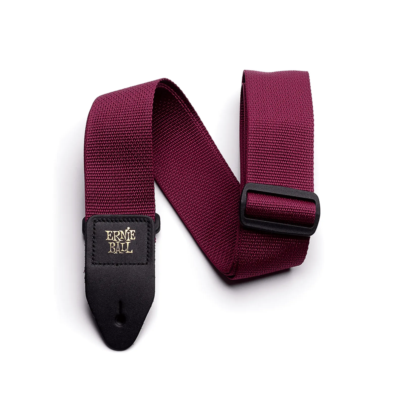 Ernie Ball Polypro Guitar Strap in Burgundy