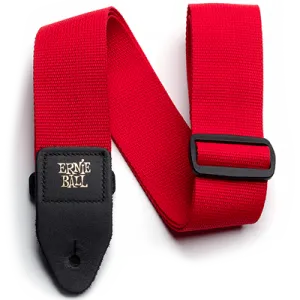 Ernie Ball Strap Polypro Red