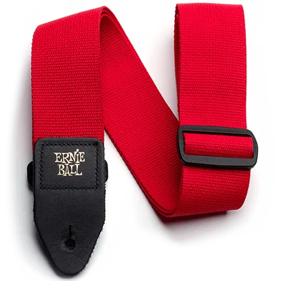 Ernie Ball Strap Polypro Red