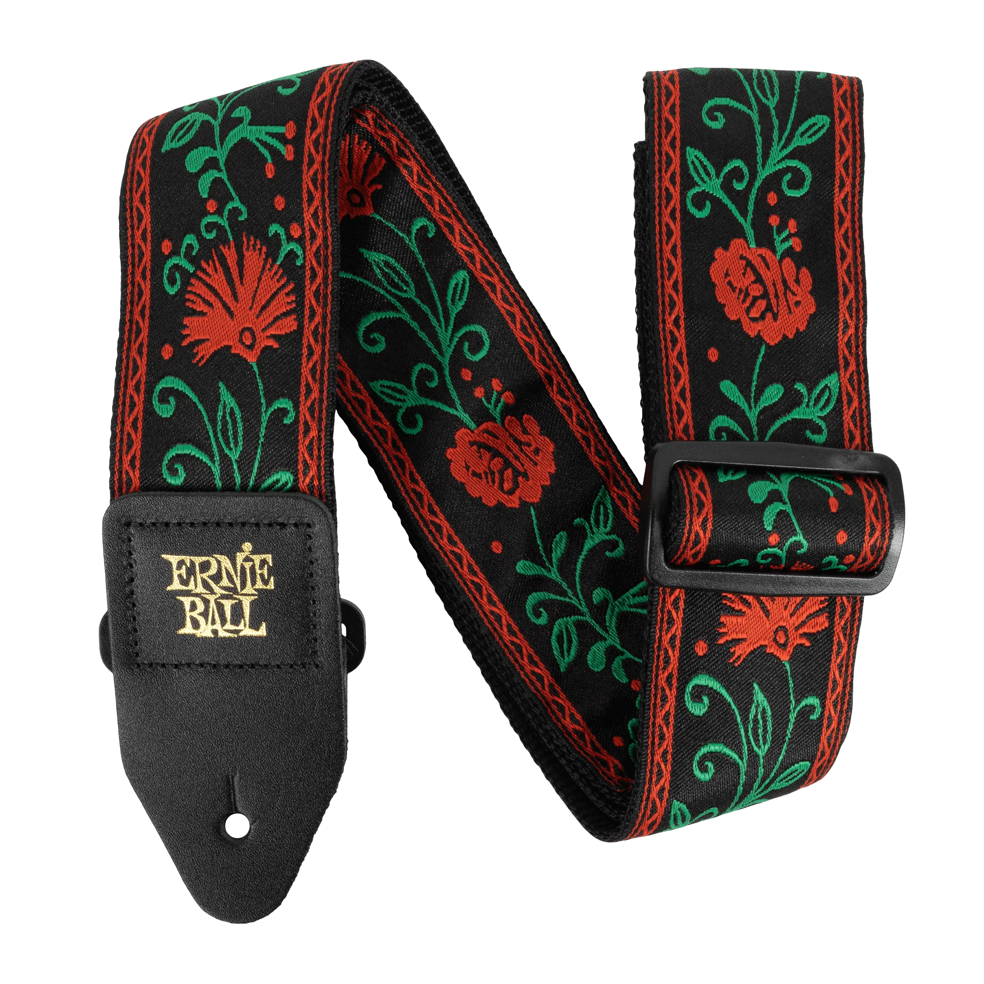 Ernie Ball Western Roseclassic Jacquard Guitar/Bass Strap -