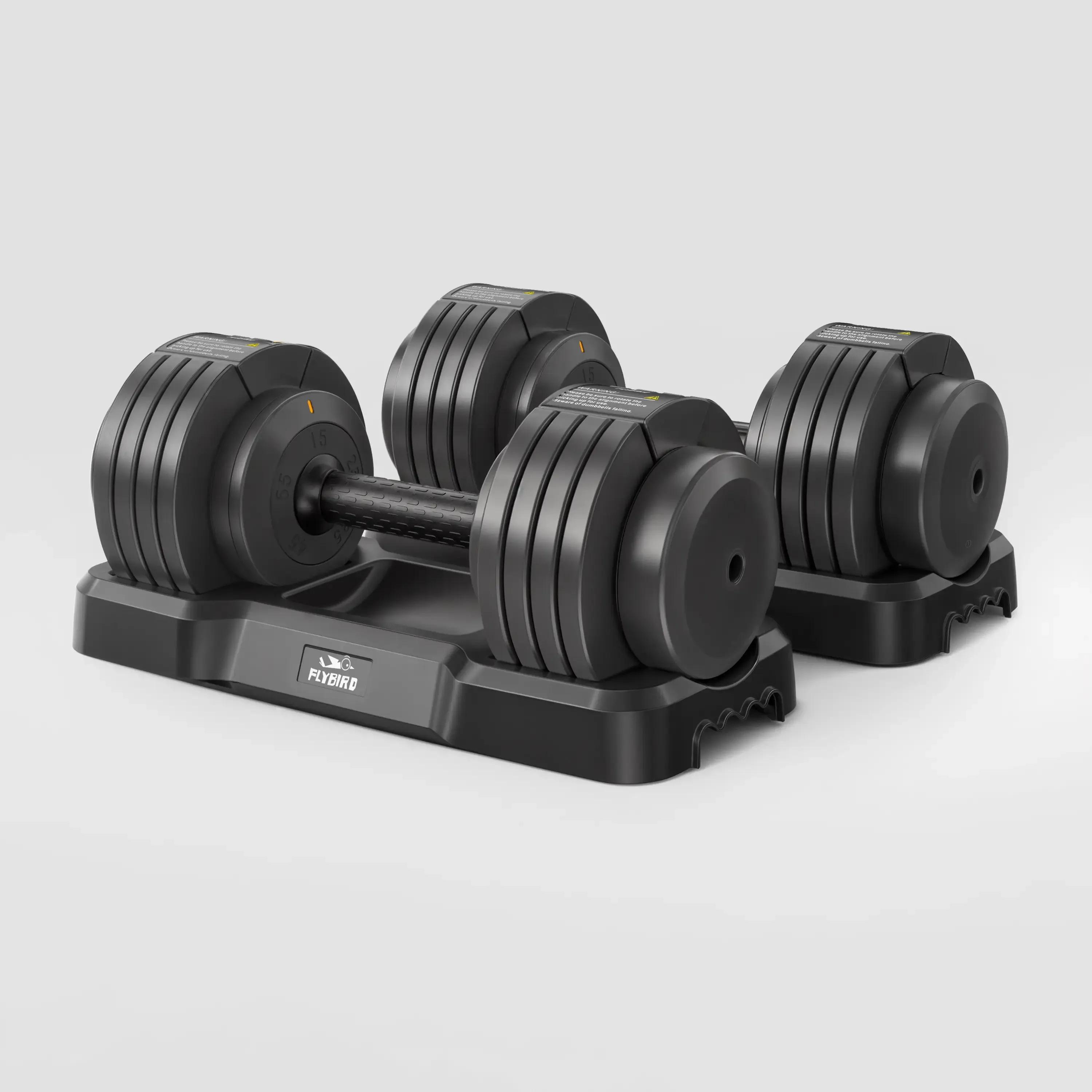 FLYBIRD Adjustable Dumbbell 55 LBS (Single)