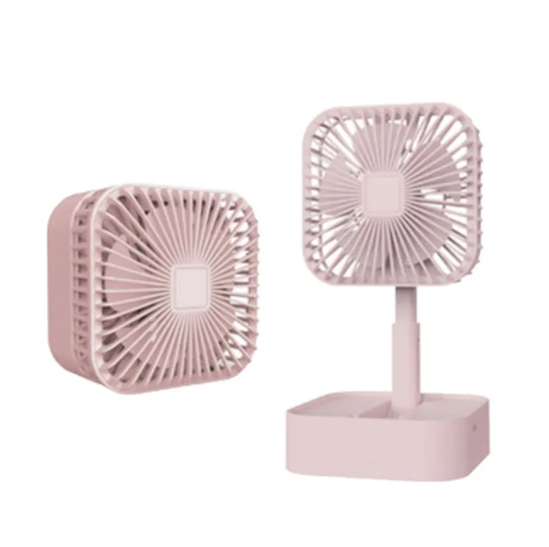 Folding Telescopic Usb Charging Fan Silent Portable Fan