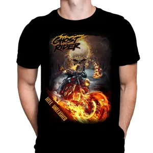 HELL UNLEASHED GHOST RIDER -  Movie Poster Art - T-Shirt