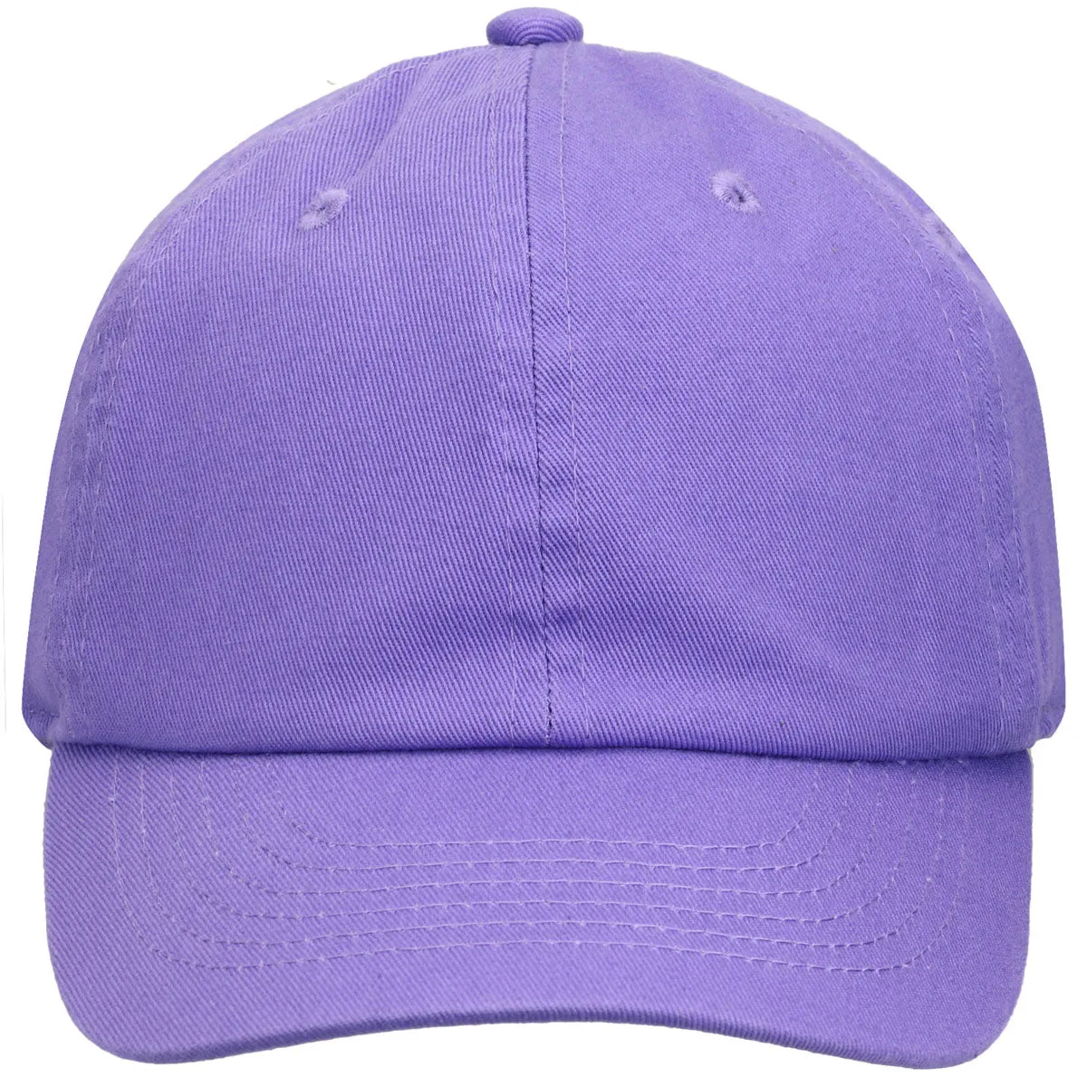 Kids Baseball Cap Cotton Adjustable Size - Lavender