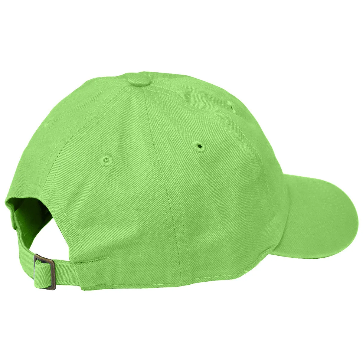 Kids Baseball Cap Cotton Adjustable Size - Light Green