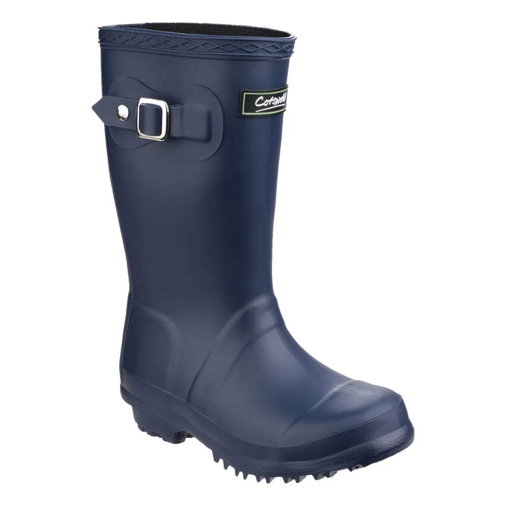 Kids Buckingham Wellingtons Navy