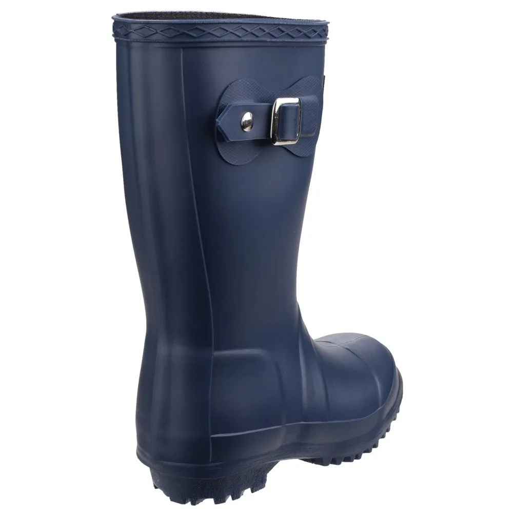 Kids Buckingham Wellingtons Navy