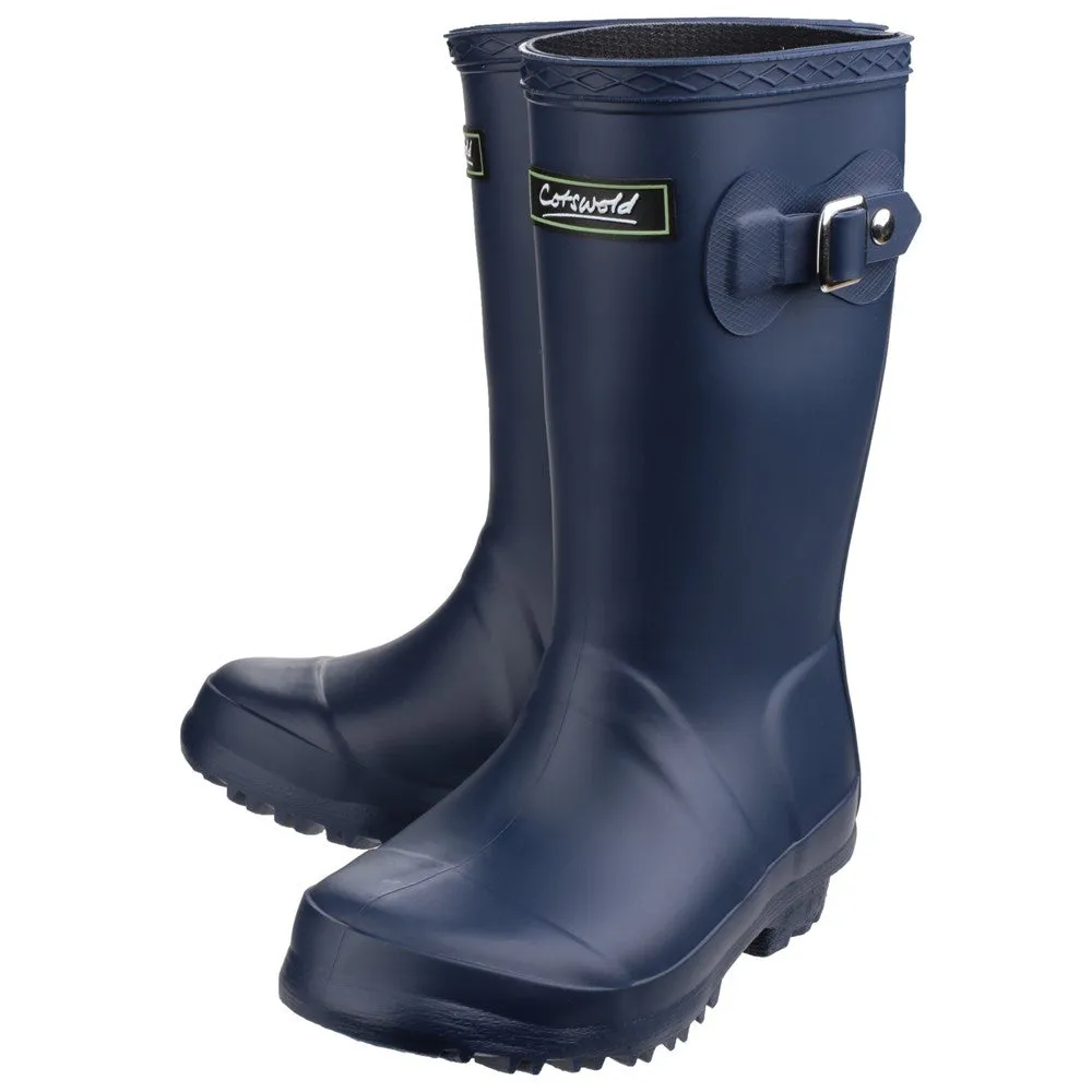 Kids Buckingham Wellingtons Navy