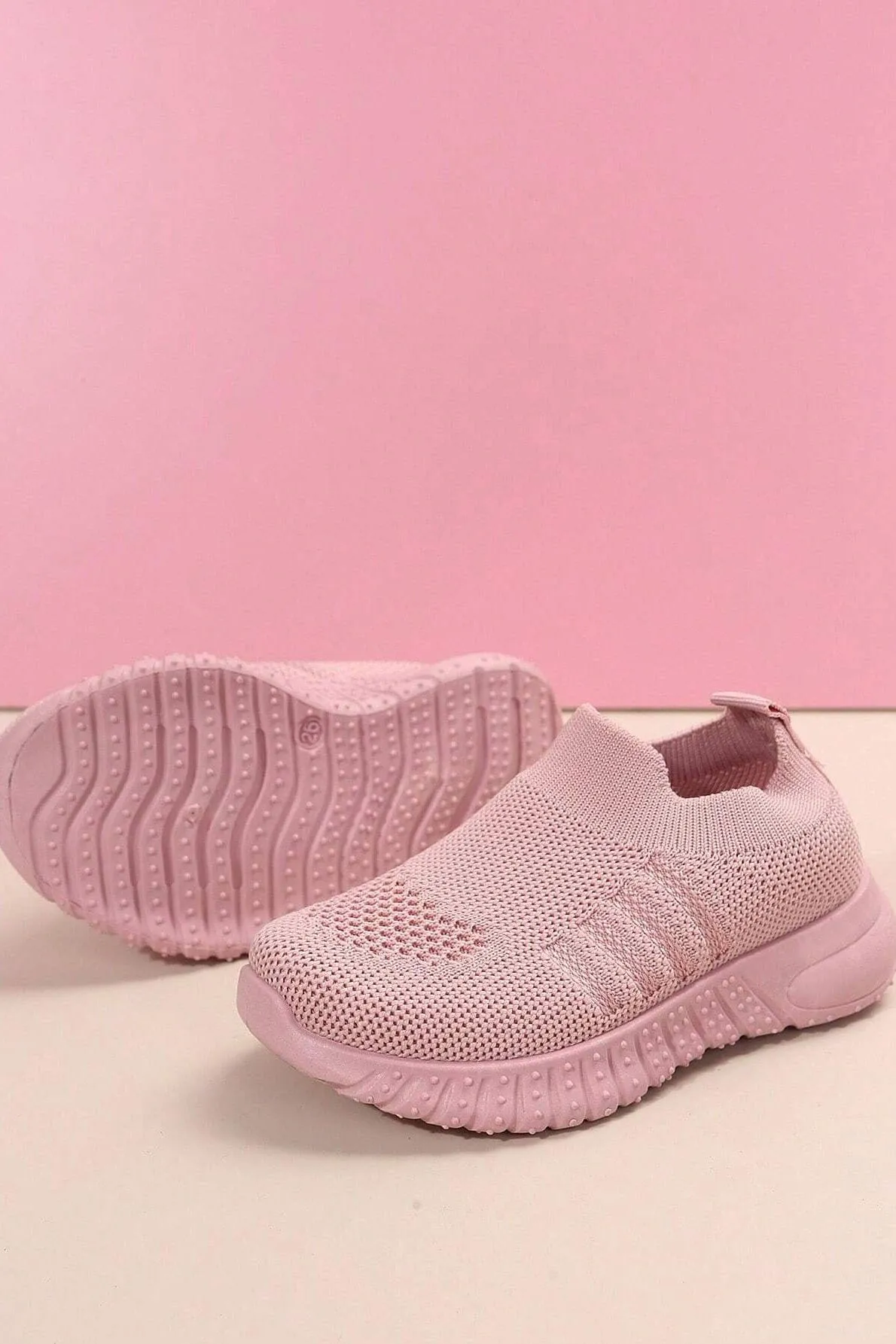 Kid's Lightweight Slip-On Knit Sneakers