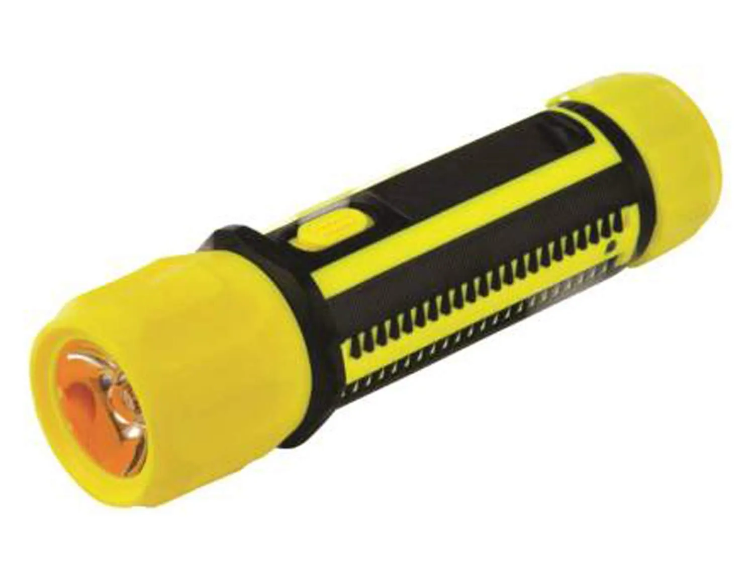 Kuber Industries 2 Piece Hi Power Dual Mode LED Rechargeable Mini Portable Packet Torch Light Flashlight (Yellow)-CTKTC022969