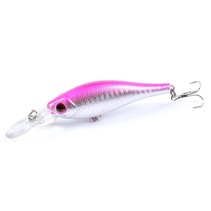 Lifelike 10x Popper Minnow Fishing Lures, Fresh/Saltwater