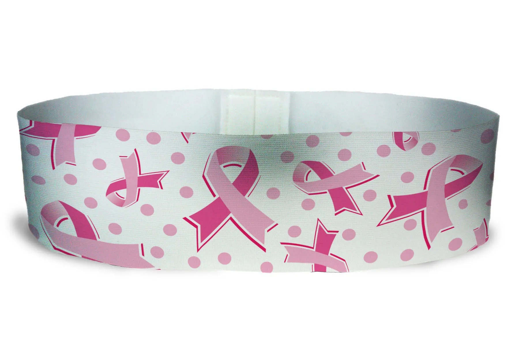 Loopty Loop Breast Cancer Awareness White