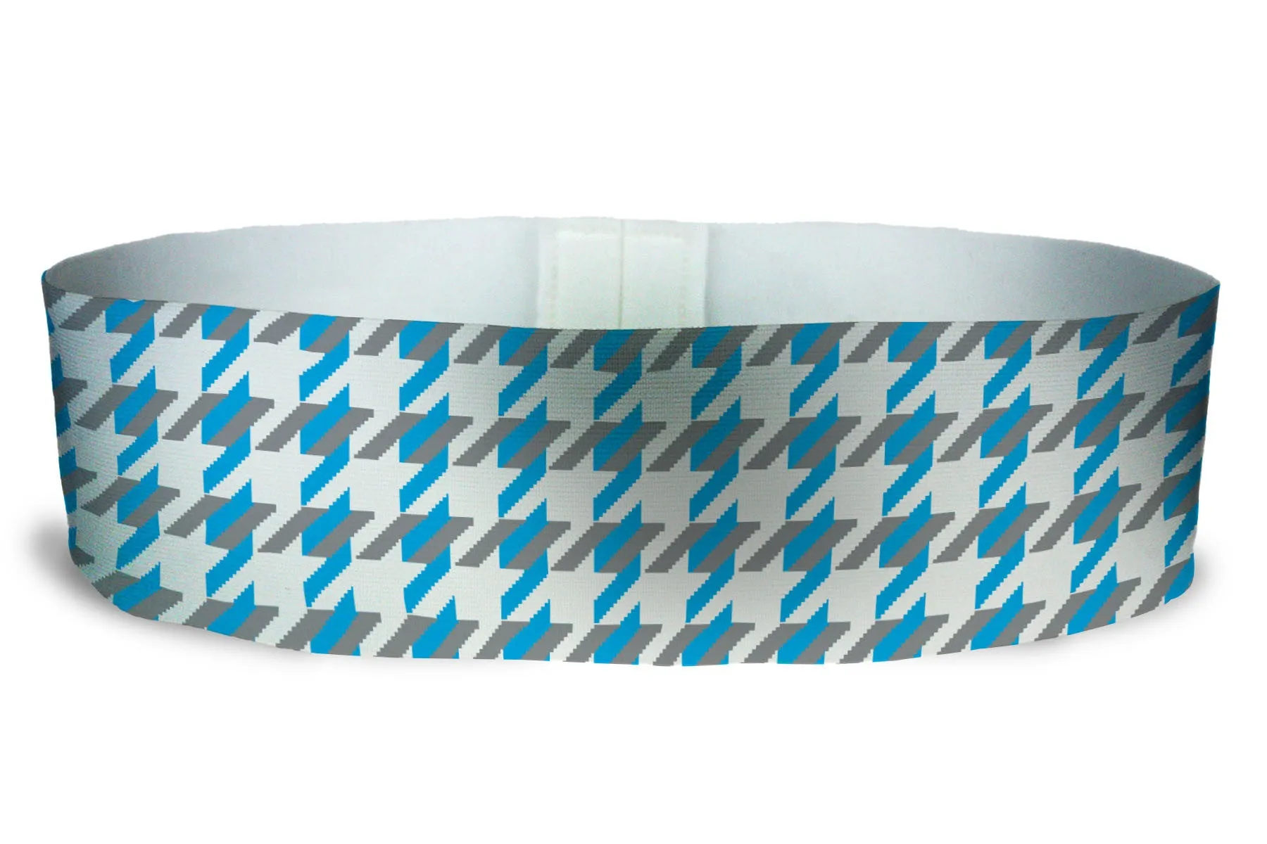 Loopty Loop Houndstooth Duo Light Blue Grey