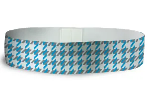 Loopty Loop Houndstooth Duo Light Blue Grey