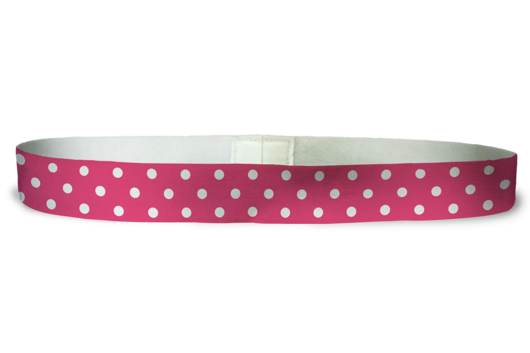 Loopty Loop Polka Dots Pink White