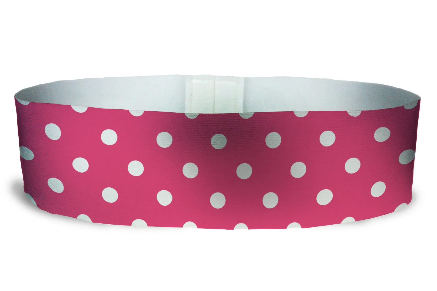 Loopty Loop Polka Dots Pink White