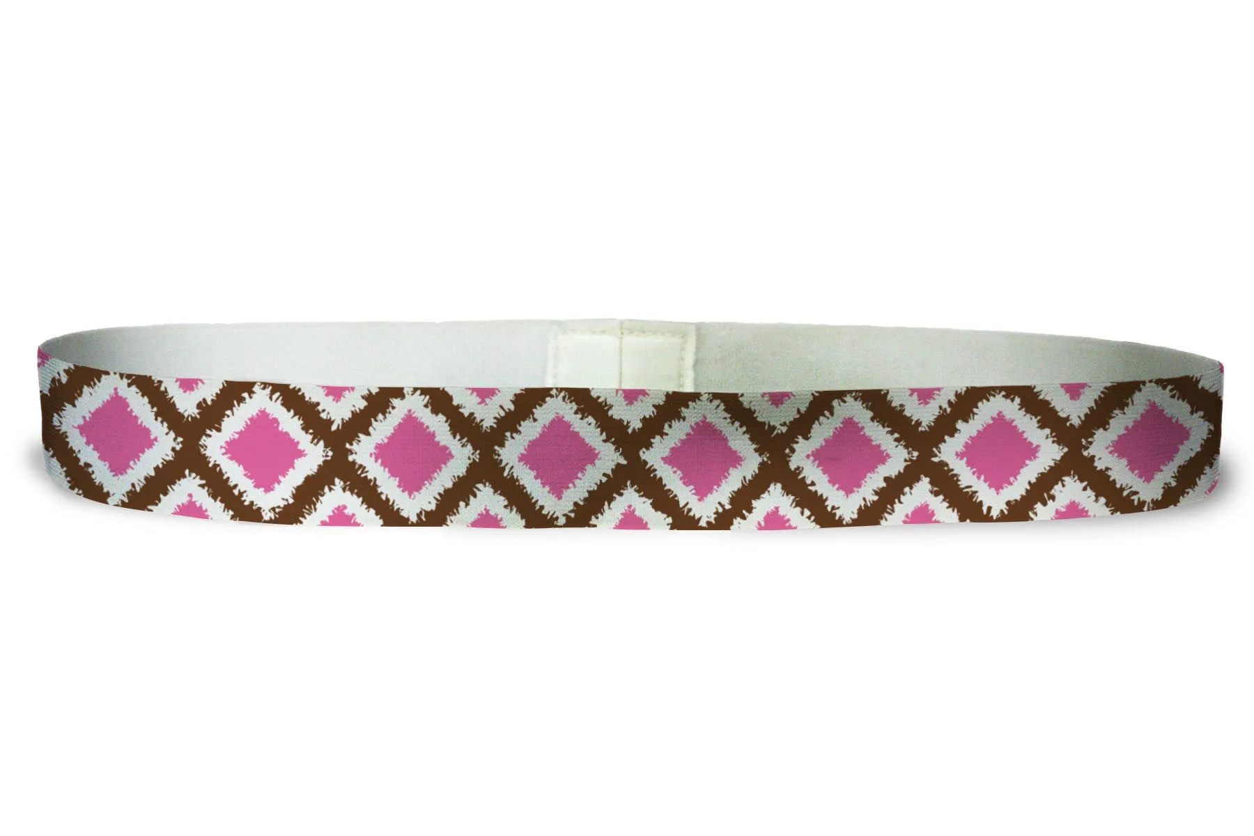 Loopty Loop Tribal Diamonds Pink Brown