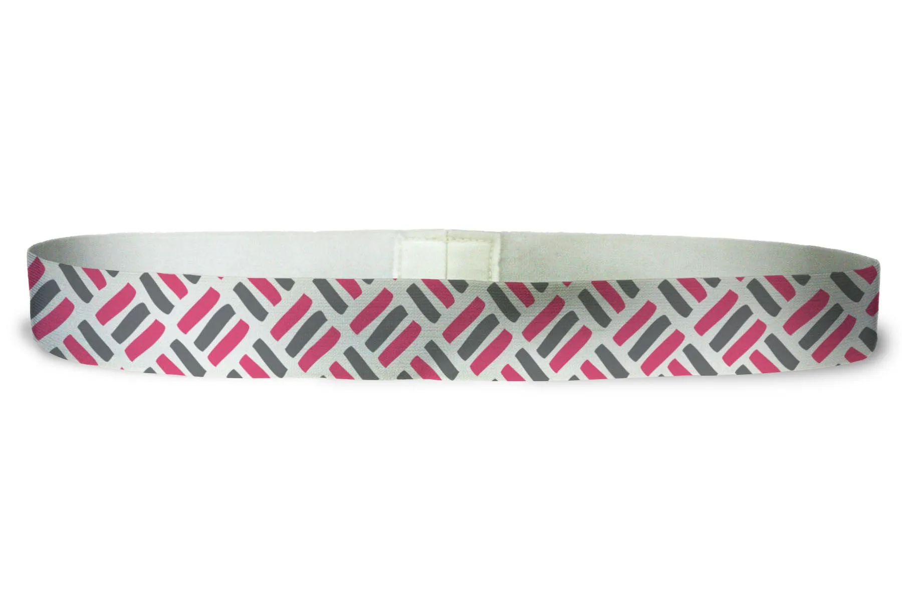 Loopty Loop Woven Pink Grey