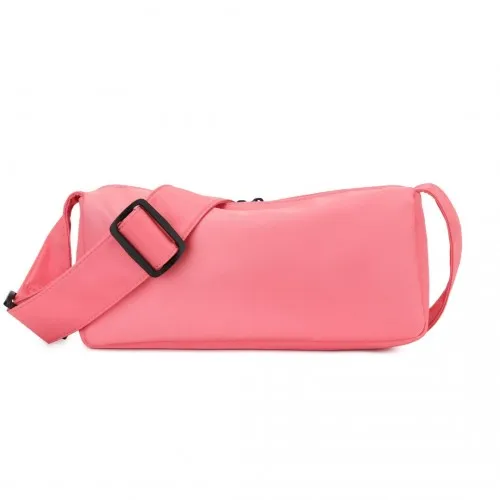 Miss Lulu Vintage Chic Pink Crossbody Bag - Lightweight & Water-Resistant - Ideal for Daily Use