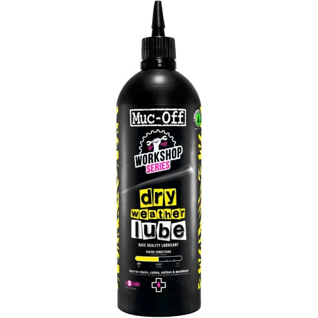 Muc-Off Bio Dry Bike Chain Lube - 1 Liter / Bulk / Workshop Size