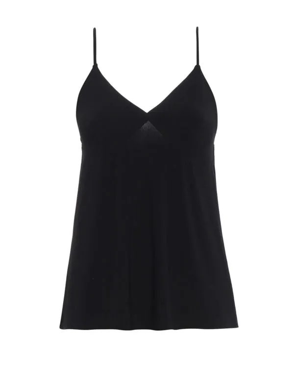 Norma kamali slip top black