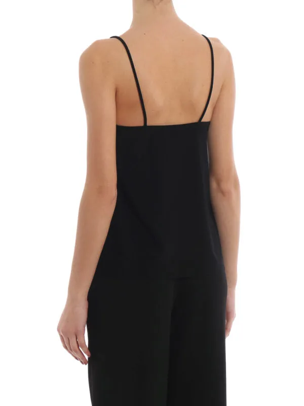 Norma kamali slip top black