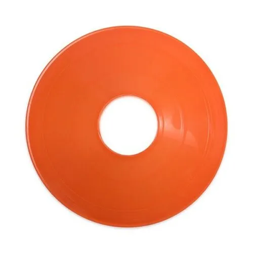 One Dozen 7.5" Disc Cones Orange