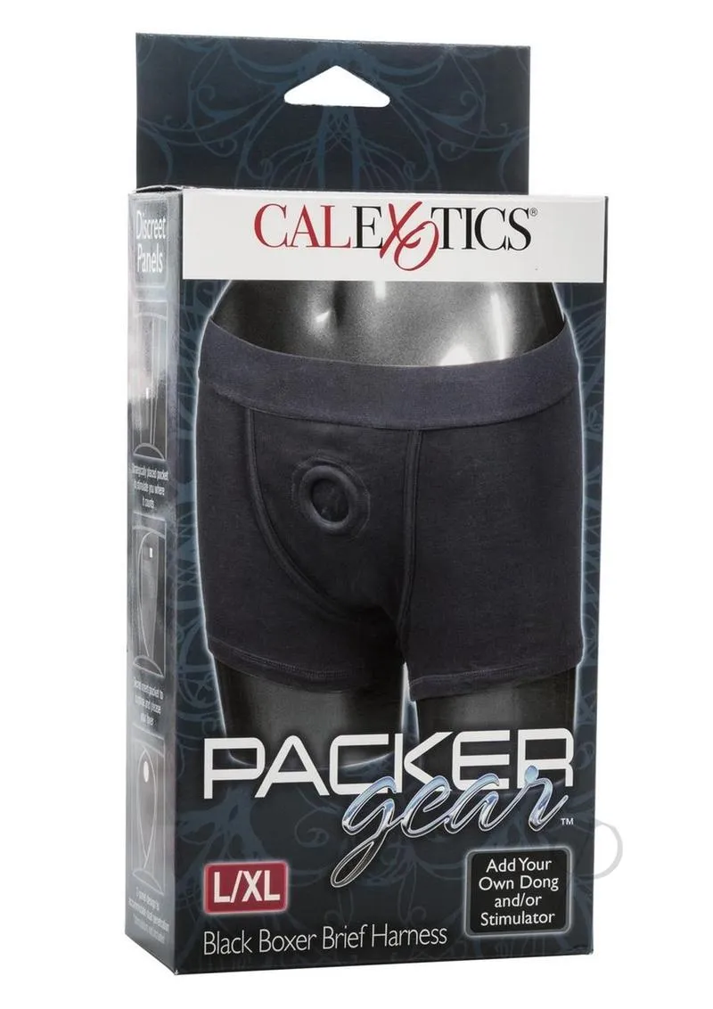 Packer Gear Black Boxer Harness L/xl