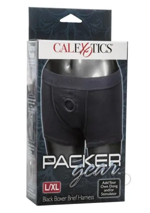 Packer Gear Black Boxer Harness L/xl